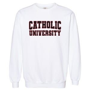 Catholic University Garment-Dyed Sweatshirt