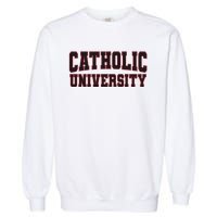 Catholic University Garment-Dyed Sweatshirt