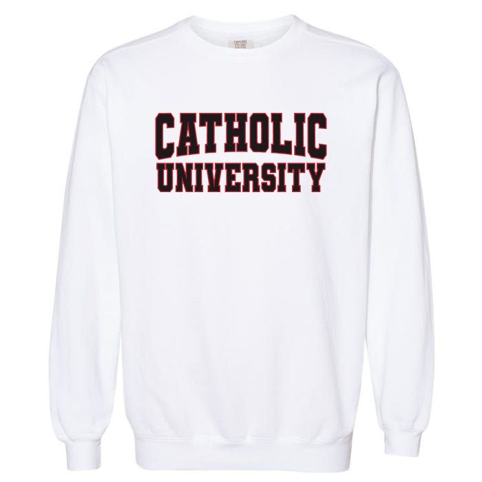 Catholic University Garment-Dyed Sweatshirt