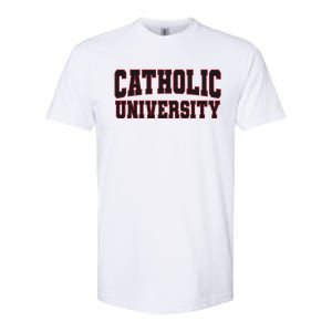 Catholic University Softstyle CVC T-Shirt