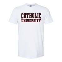 Catholic University Softstyle CVC T-Shirt