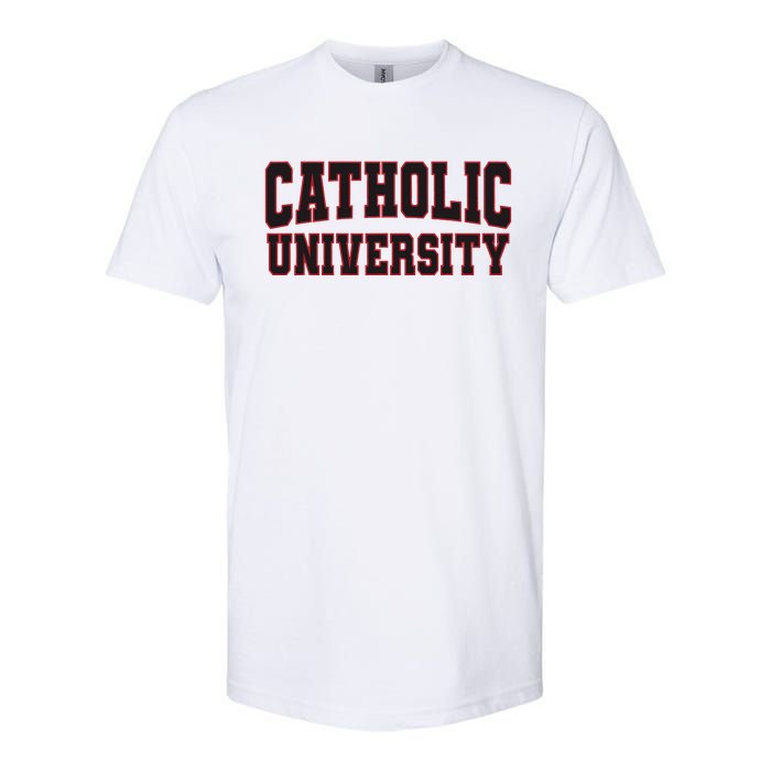 Catholic University Softstyle CVC T-Shirt