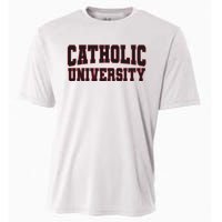 Catholic University Cooling Performance Crew T-Shirt