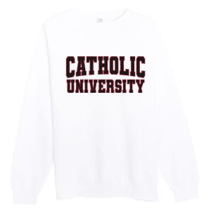 Catholic University Premium Crewneck Sweatshirt