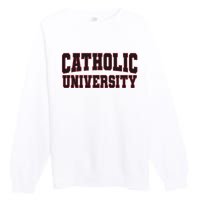 Catholic University Premium Crewneck Sweatshirt