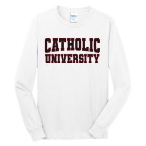 Catholic University Tall Long Sleeve T-Shirt