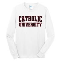 Catholic University Tall Long Sleeve T-Shirt