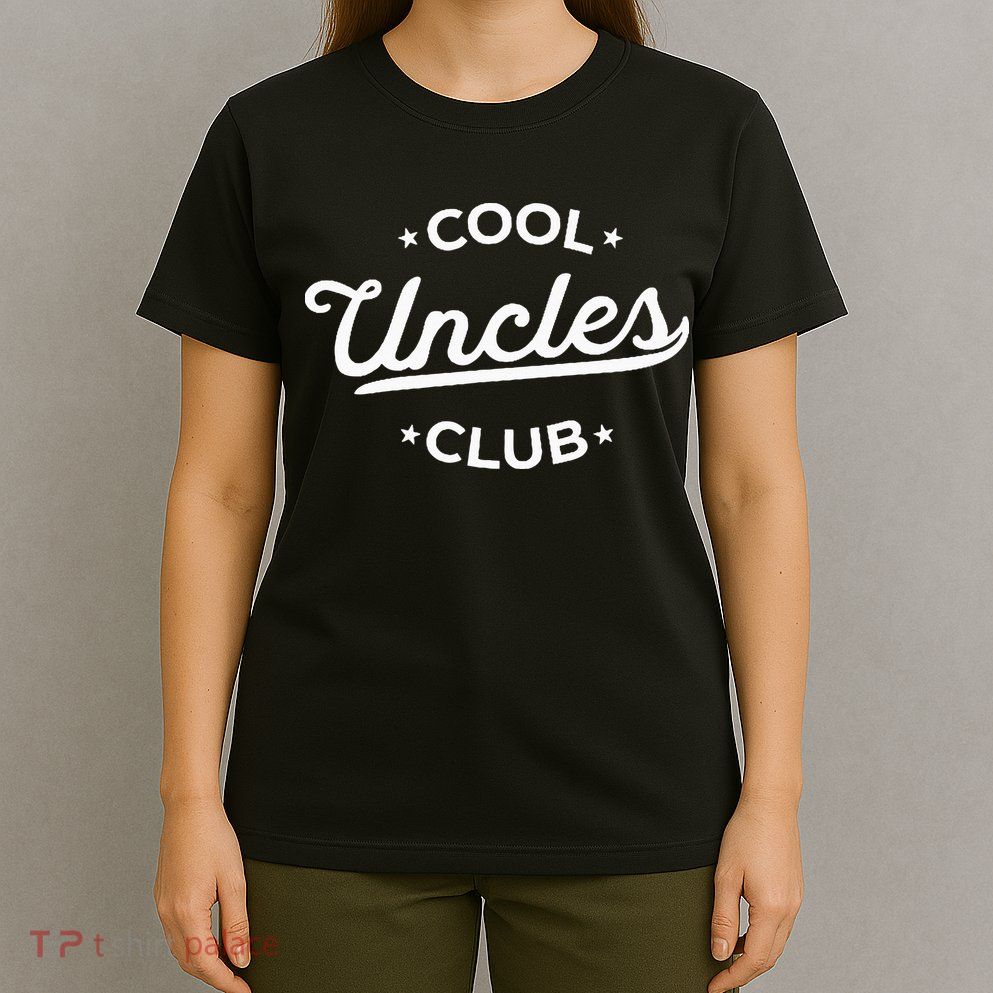 Cool Uncles Club Best Uncle Ever Funny Pocket Fathers Day T-Shirt