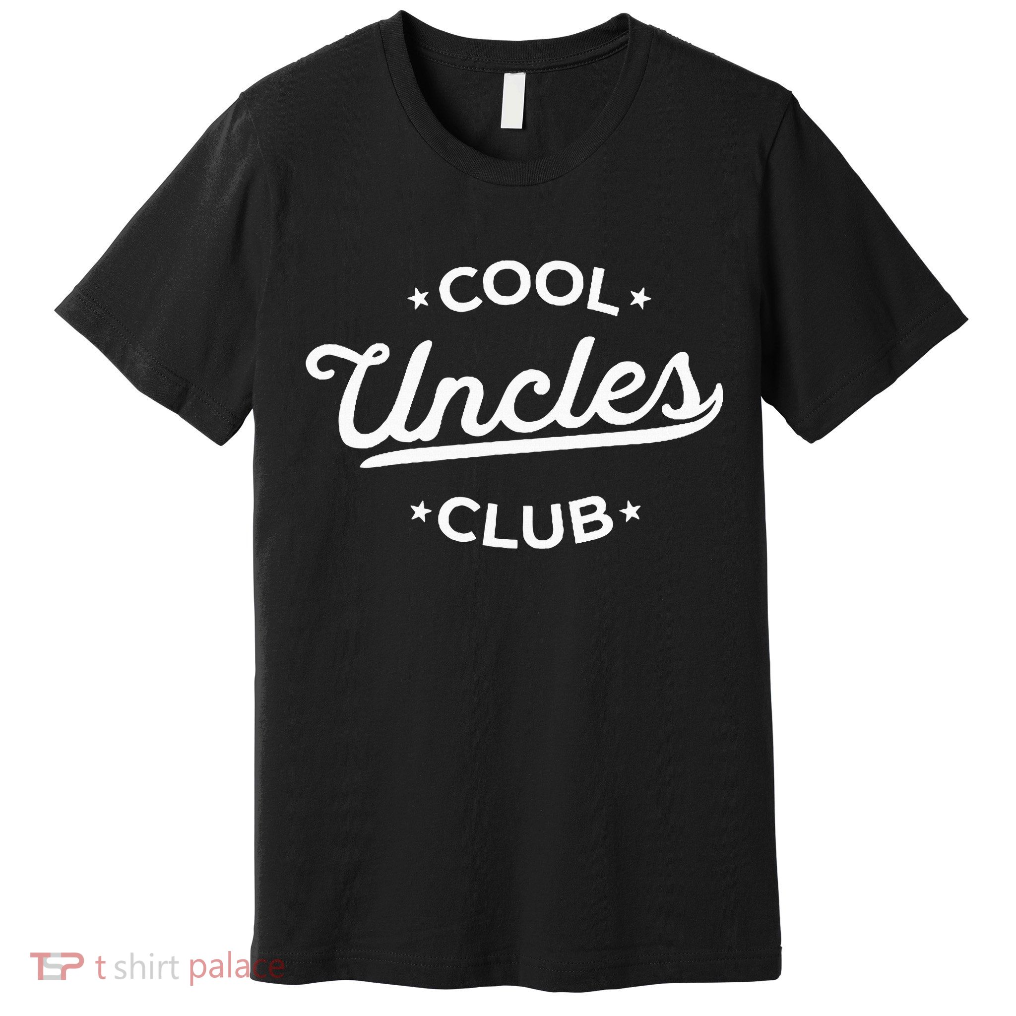 Cool Uncles Club Best Uncle Ever Funny Pocket Fathers Day Premium T-Shirt