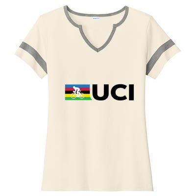 Cycling UCI Ladies Halftime Notch Neck Tee