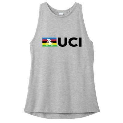 Cycling UCI Ladies PosiCharge Tri-Blend Wicking Tank