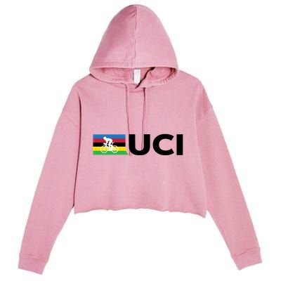 Cycling UCI Crop Fleece Hoodie