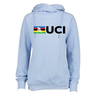 Cycling UCI Womens Funnel Neck Pullover Hood