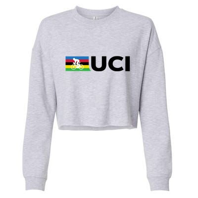 Cycling UCI Cropped Pullover Crew