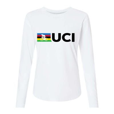 Cycling UCI Womens Cotton Relaxed Long Sleeve T-Shirt