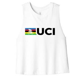 Cycling UCI Women's Racerback Cropped Tank