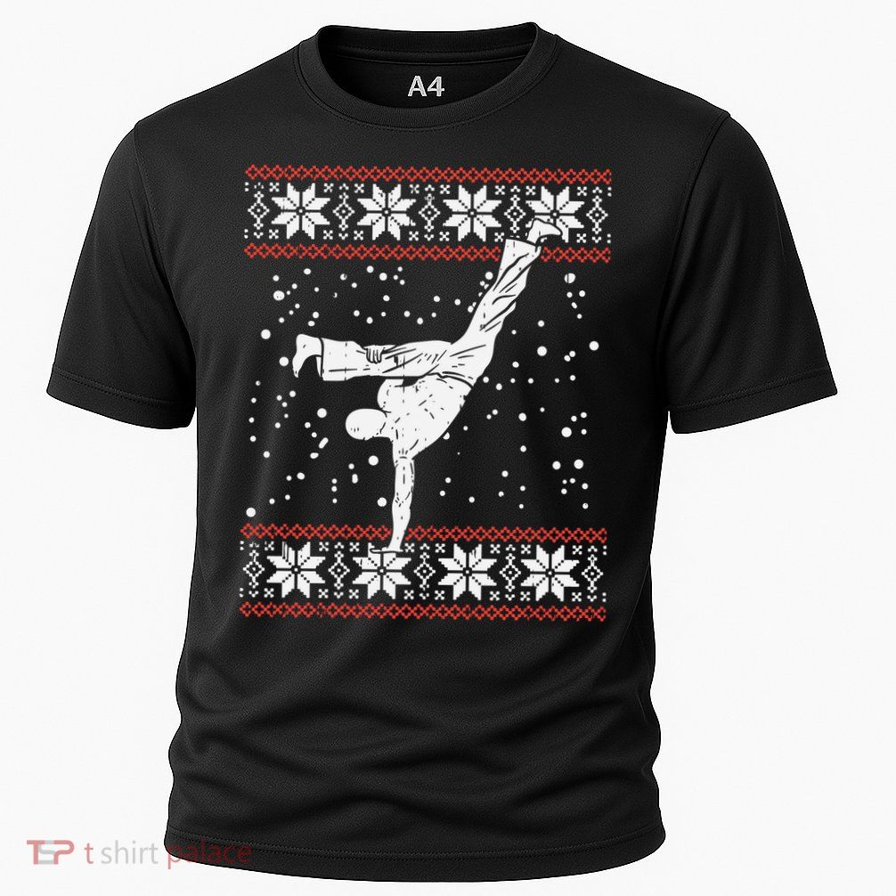 Capoeira Ugly Christmas Sweater Martial Arts Fighter Gift Performance Shirt