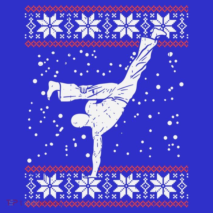 Capoeira Ugly Christmas Sweater Martial Arts Fighter Gift Premium T-Shirt