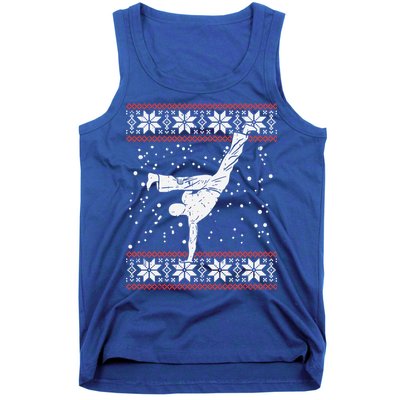 Capoeira Ugly Christmas Sweater Martial Arts Fighter Gift Tank Top