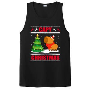 Capy Ugly Christmas Capybara Lover Christmas PosiCharge Competitor Tank