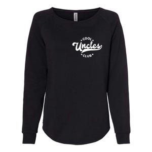 Cool Uncles Club Emblem Womens California Wash Sweatshirt