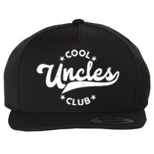 Cool Uncles Club Emblem Wool Snapback Cap