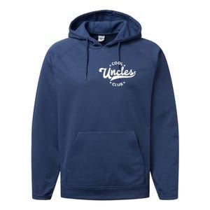 Cool Uncles Club Emblem Performance Fleece Hoodie