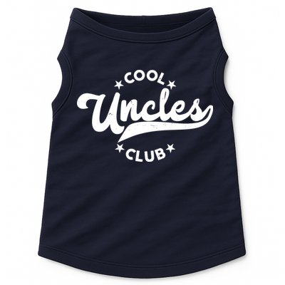 Cool Uncles Club Emblem Doggie Tank