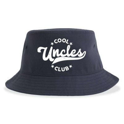 Cool Uncles Club Emblem Sustainable Bucket Hat