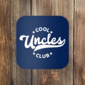 Cool Uncles Club Emblem Coaster