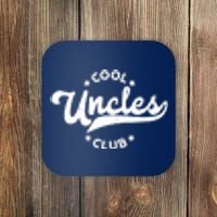 Cool Uncles Club Emblem Coaster