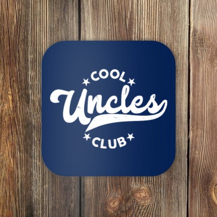 Cool Uncles Club Emblem Coaster