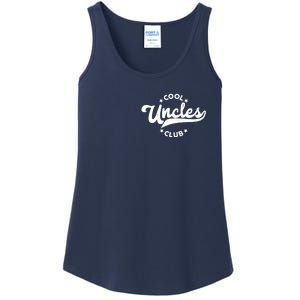 Cool Uncles Club Emblem Ladies Essential Tank