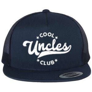 Cool Uncles Club Emblem Flat Bill Trucker Hat