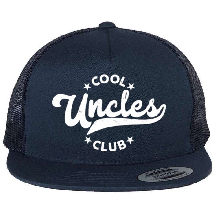 Cool Uncles Club Emblem Flat Bill Trucker Hat