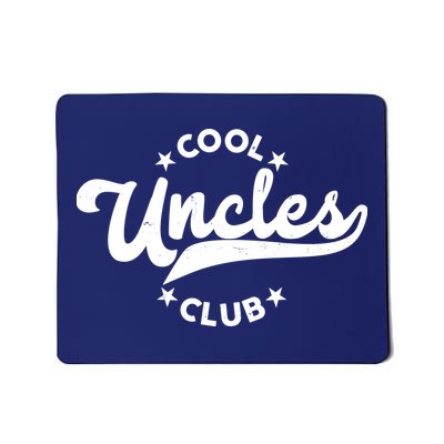 Cool Uncles Club Emblem Mousepad