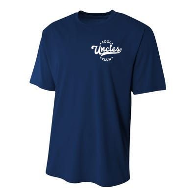 Cool Uncles Club Emblem Youth Performance Sprint T-Shirt