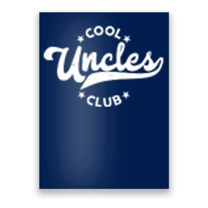 Cool Uncles Club Emblem Poster