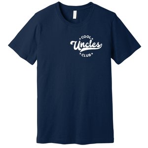 Cool Uncles Club Emblem Premium T-Shirt