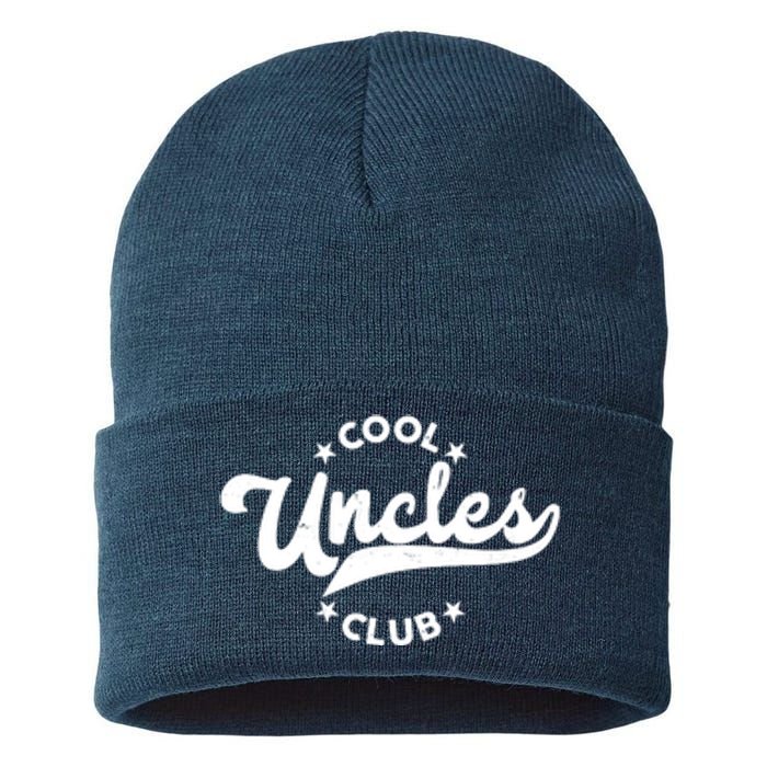 Cool Uncles Club Emblem Sustainable Knit Beanie