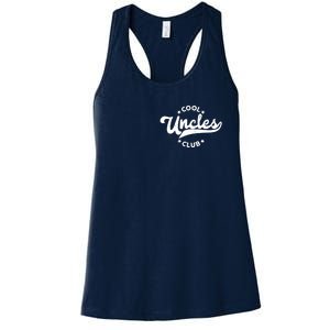 Cool Uncles Club Emblem Women's Racerback Tank