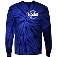 Cool Uncles Club Emblem Tie-Dye Long Sleeve Shirt