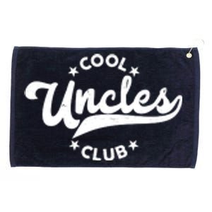 Cool Uncles Club Emblem Grommeted Golf Towel