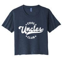 Cool Uncles Club Emblem Crop Top