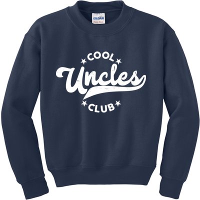 Cool Uncles Club Emblem Kids Sweatshirt