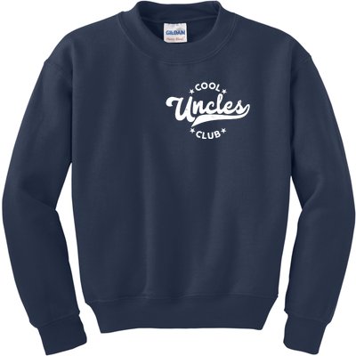 Cool Uncles Club Emblem Kids Sweatshirt