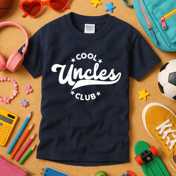 Cool Uncles Club Emblem Kids T-Shirt