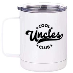 Cool Uncles Club Emblem 12 oz Stainless Steel Tumbler Cup