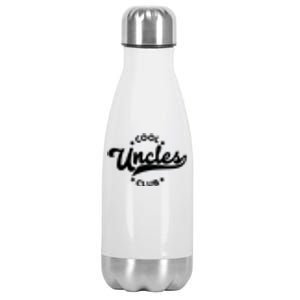 Cool Uncles Club Emblem Stainless Steel Insulated Water Bottle