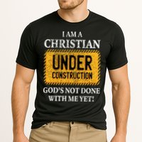 Christian Under Construction Funny Christian Performance Shirt